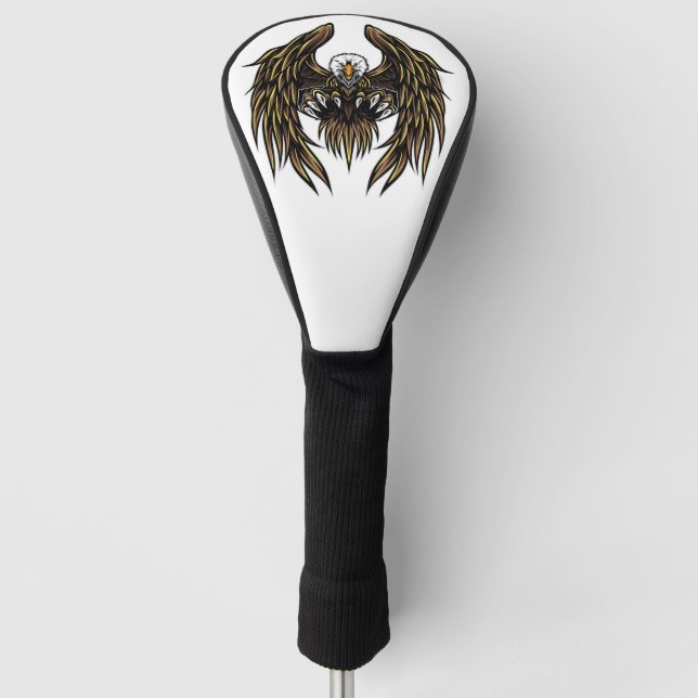 Funda Para Palo De Golf Águila calva (Anverso)