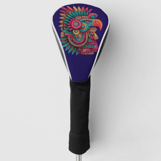 Funda Para Palo De Golf Águila del Quinto Sol (Anverso)