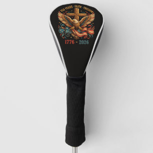 Funda Para Palo De Golf Águila Patriótica 250 Años de Fe y Libertad