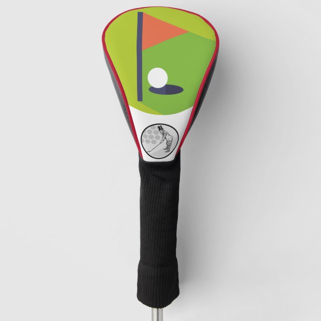 Funda Para Palo De Golf Agujero en uno (Anverso)