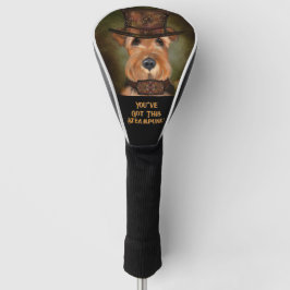 FUNDA PARA PALO DE GOLF AIREDALE TERRIER
