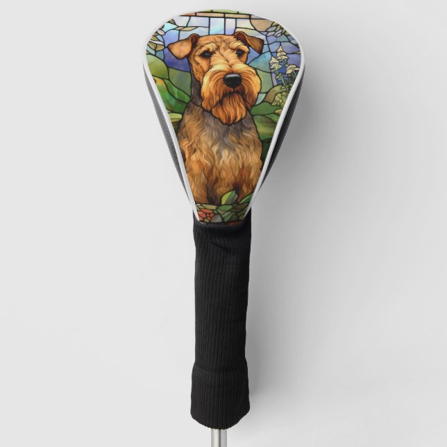 Funda Para Palo De Golf Airedale Terrier (Anverso)