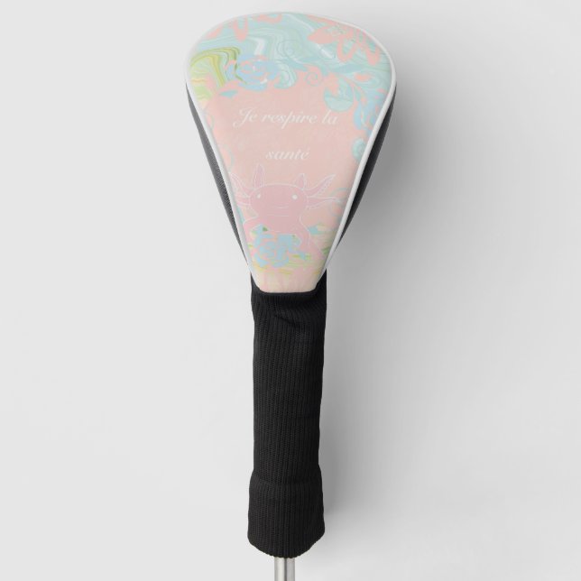 Funda Para Palo De Golf ajolote (Anverso)