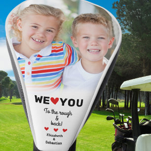Funda Para Palo De Golf Al áspero y sincero diseño de foto personalizada T
