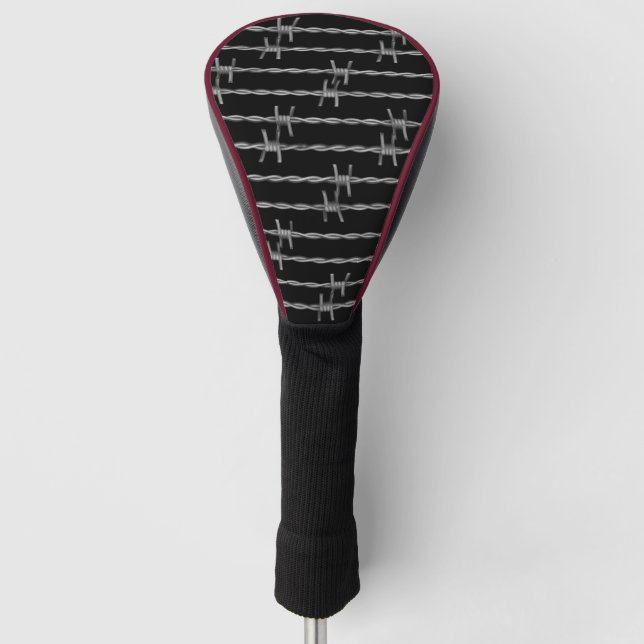 Funda Para Palo De Golf Alambre de púas (Anverso)