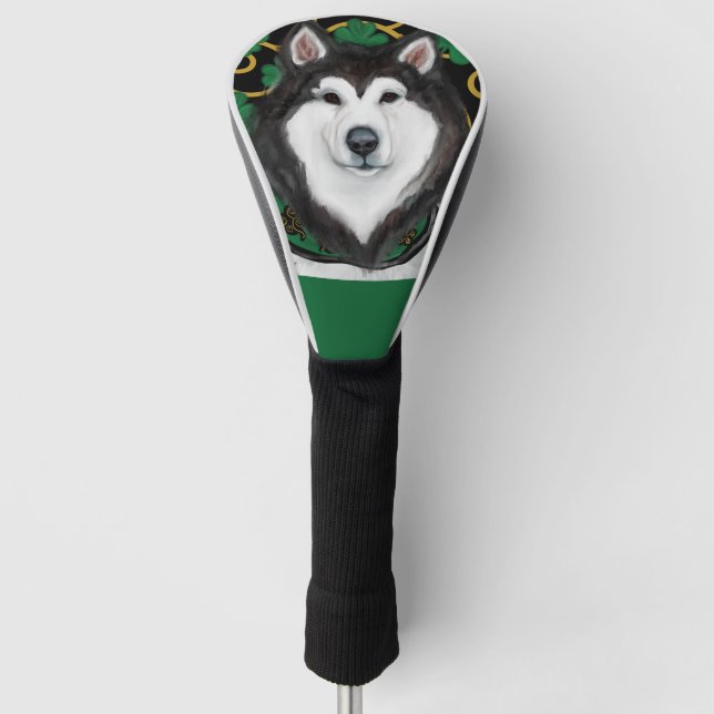 Funda Para Palo De Golf Alaskan Malamute (Anverso)