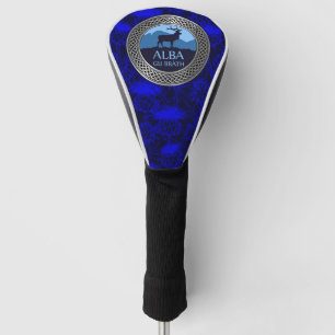 Funda Para Palo De Golf Alba Gu Brath Knot sobre la cubierta de la cabeza