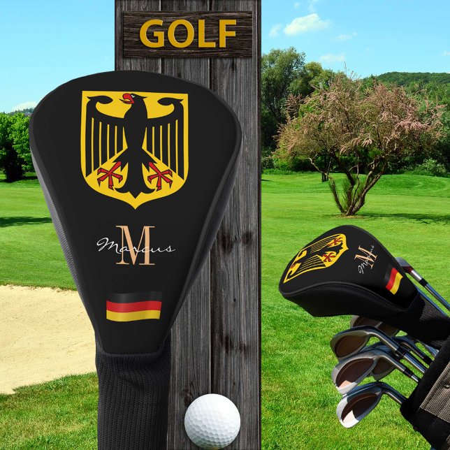 Funda Para Palo De Golf Alemania, Bandera Alemana Coberturas de Clubes Mon (Subido por el creador)