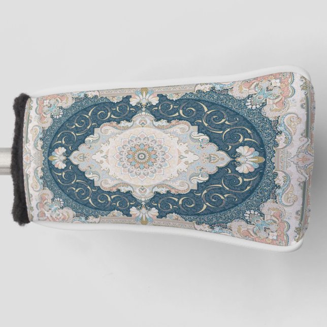 Funda Para Palo De Golf Alfombra persa anticuada turca (Anverso)