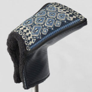 Funda Para Palo De Golf Alfombra Persa Turca Oriental Azul
