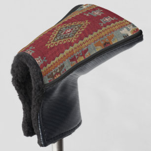 Funda Para Palo De Golf Alfombra Turca de Kilim