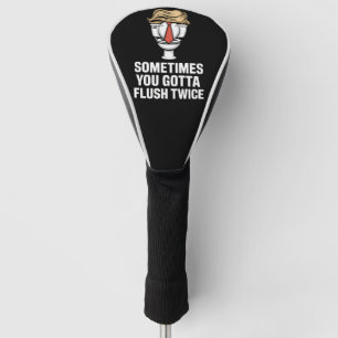 Funda Para Palo De Golf Algunas veces tienes que tirar dos veces