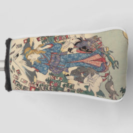 Funda Para Palo De Golf Alice Lost in Japan | Ukiyo-e Floating Wonderland