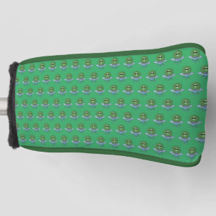 Funda Para Palo De Golf Alien en su pequeña nave espacial