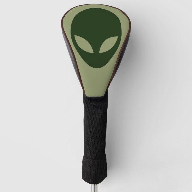 Funda Para Palo De Golf Alien Face (Anverso)