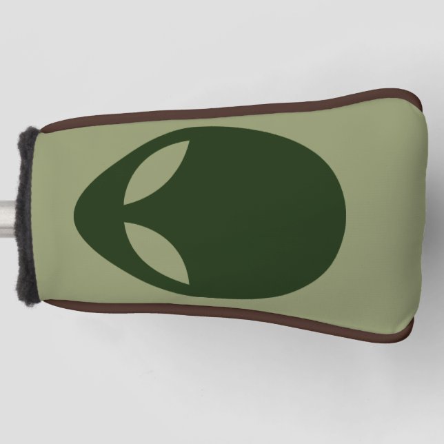 Funda Para Palo De Golf Alien Face (Anverso)