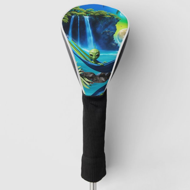 Funda Para Palo De Golf Alien Hammock en Beach Vacations (Anverso)