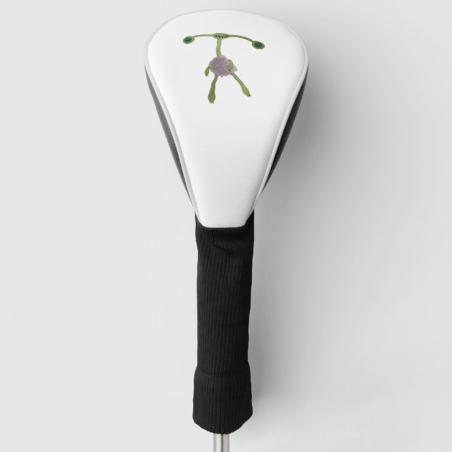 Funda Para Palo De Golf Alienígena con linternas oculares (Anverso)