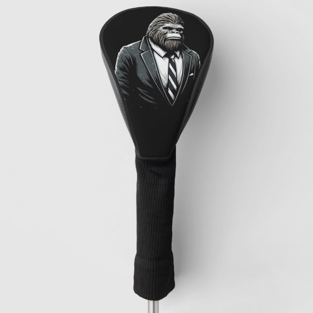 Funda Para Palo De Golf All Business Bigfoot - Funny Styquatch (Anverso)