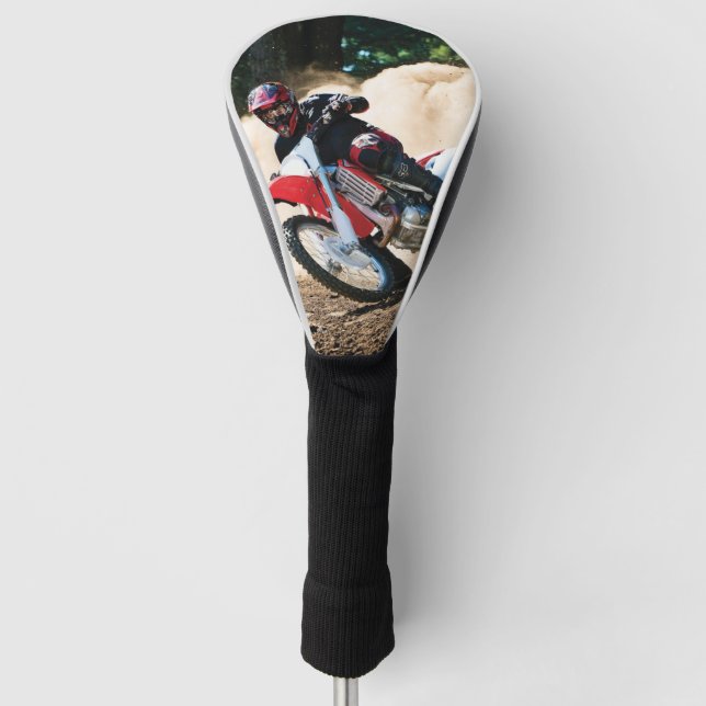 Funda Para Palo De Golf almohada de lanzamiento de motocross (Anverso)