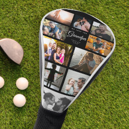 Funda Para Palo De Golf Amamos a la familia Abuelo Collage de fotos Guay G