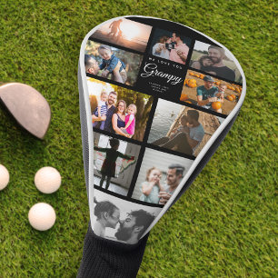 Funda Para Palo De Golf Amamos al fan de los deportes de Collage de fotos 