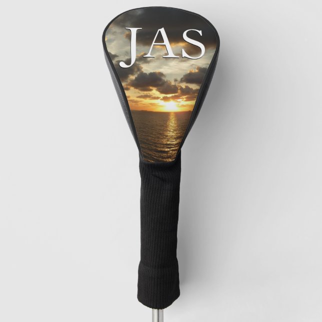 Funda Para Palo De Golf Amanecer en St. Thomas I Islas Vírgenes Estadounid (Anverso)