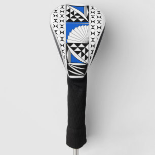 Funda Para Palo De Golf Amanecer nativo del suroeste en azul