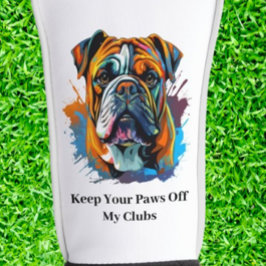 Funda Para Palo De Golf Amante de Bulldog Putter  