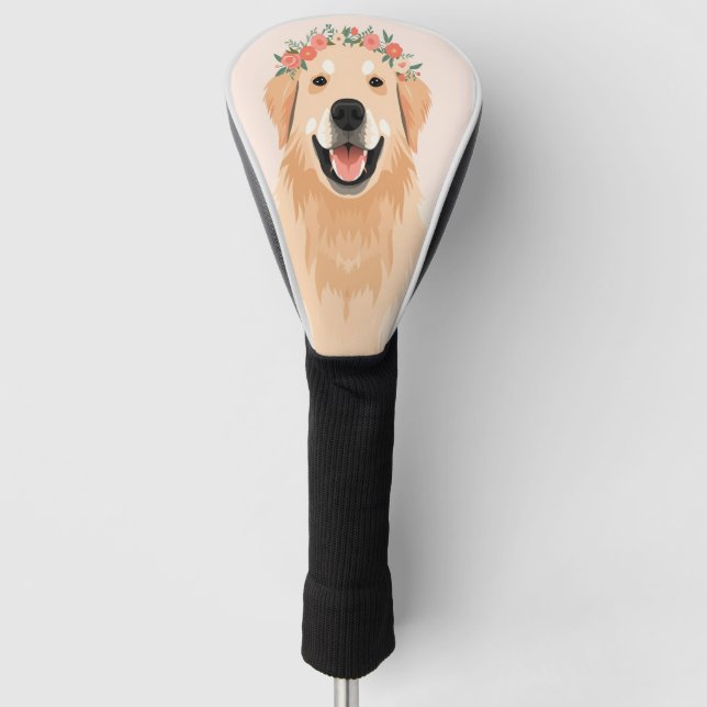 Funda Para Palo De Golf amante de mascotas (Anverso)