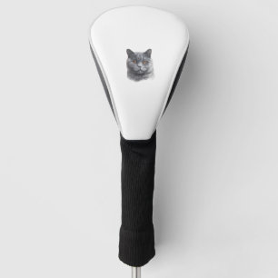 Funda Para Palo De Golf Amante del gato británico Shorthair