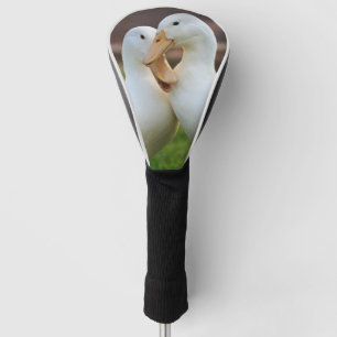 Funda Para Palo De Golf Amantes de los Patos Blancos