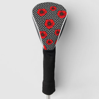 Funda Para Palo De Golf Amapola Gótica de Jardín Pop