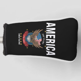 Funda Para Palo De Golf América Patriótica 250 Años Águila 1776 2026