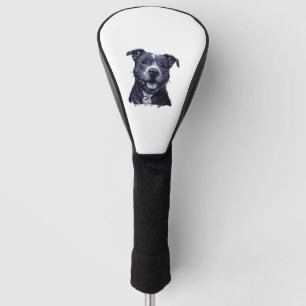 Funda Para Palo De Golf American Staffordshire Terrier