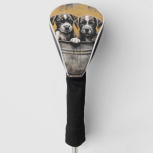 Funda Para Palo De Golf Amigable Boxer Puppy Dogs 001 - Raimon Paladino
