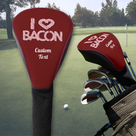 Funda Para Palo De Golf Amo a Bacon