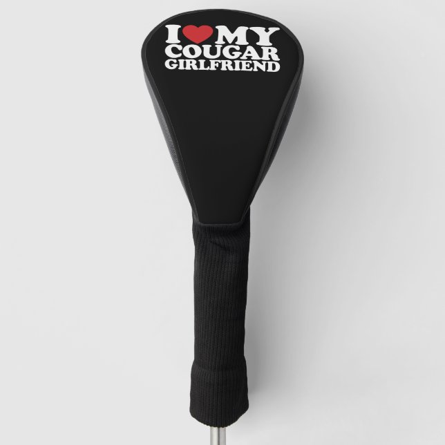 Funda Para Palo De Golf Amo a mi novia puma (Anverso)