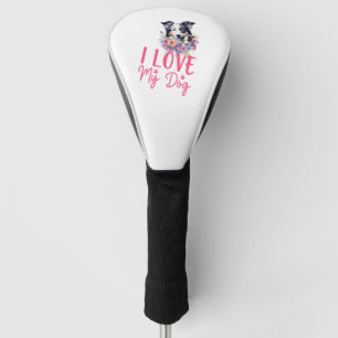 Funda Para Palo De Golf Amo a mi perro