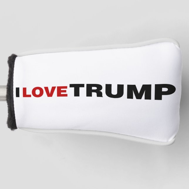 Funda Para Palo De Golf Amo a Trump (Anverso)