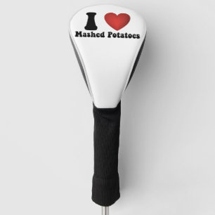 Funda Para Palo De Golf Amo Puré De Papas Regalo De Cena De Acción De Grac