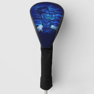 Funda Para Palo De Golf Amor, acto de pasión - pareja con delfín