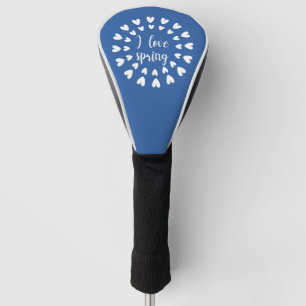 Funda Para Palo De Golf Amor primaveral, corazones pequeños