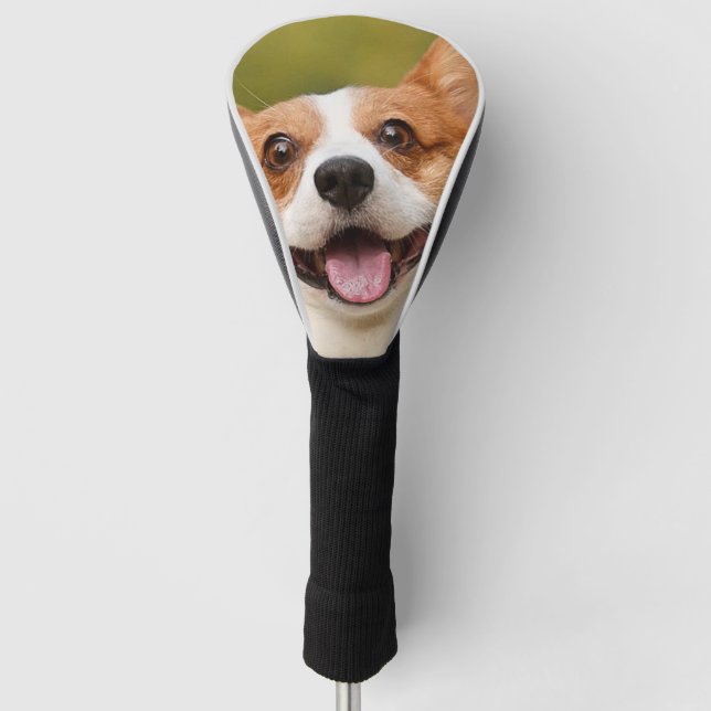 Funda Para Palo De Golf Añadir foto de perro personalizada (Anverso)
