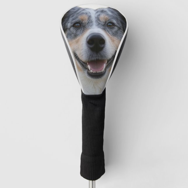Funda Para Palo De Golf Añadir Personalizar de fotografía Mascota (Anverso)