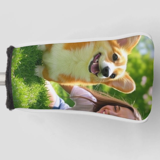 Funda Para Palo De Golf Añadir Personalizar Mascota de foto personalizada (Anverso)