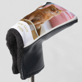 Funda Para Palo De Golf Añadir tu foto y texto personalizado a tu gato