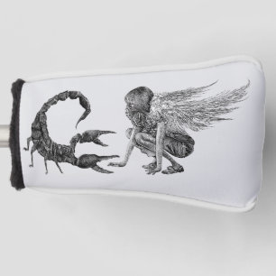 Funda Para Palo De Golf Ángel de amor intrépido
