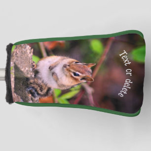 Funda Para Palo De Golf Animales salvajes Cute Chipmunk Personalizados