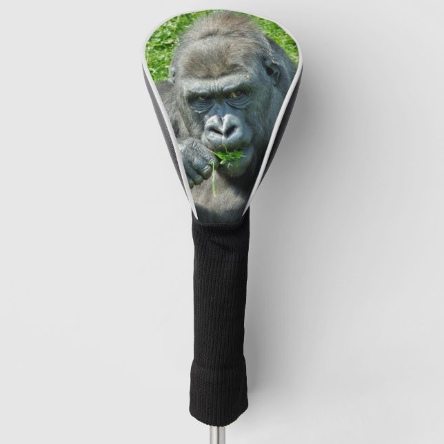 FUNDA PARA PALO DE GOLF ANIMALES SALVAJES - GORILLAS (Anverso)